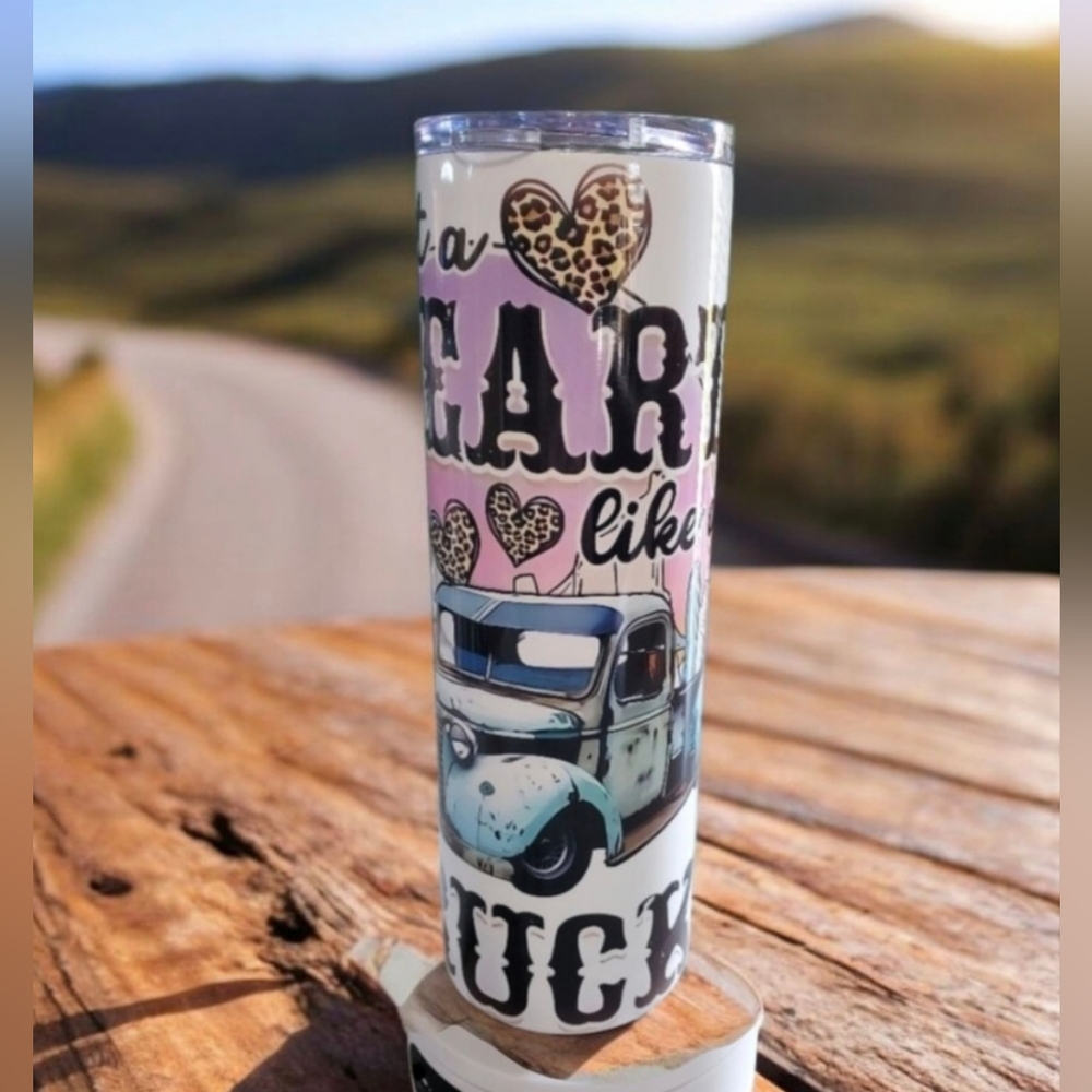I got a heart like a TRUCK 20oz Tumbler 🎉sale